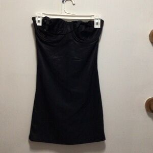 Nancy Ganz Classic Black Strapless Dress